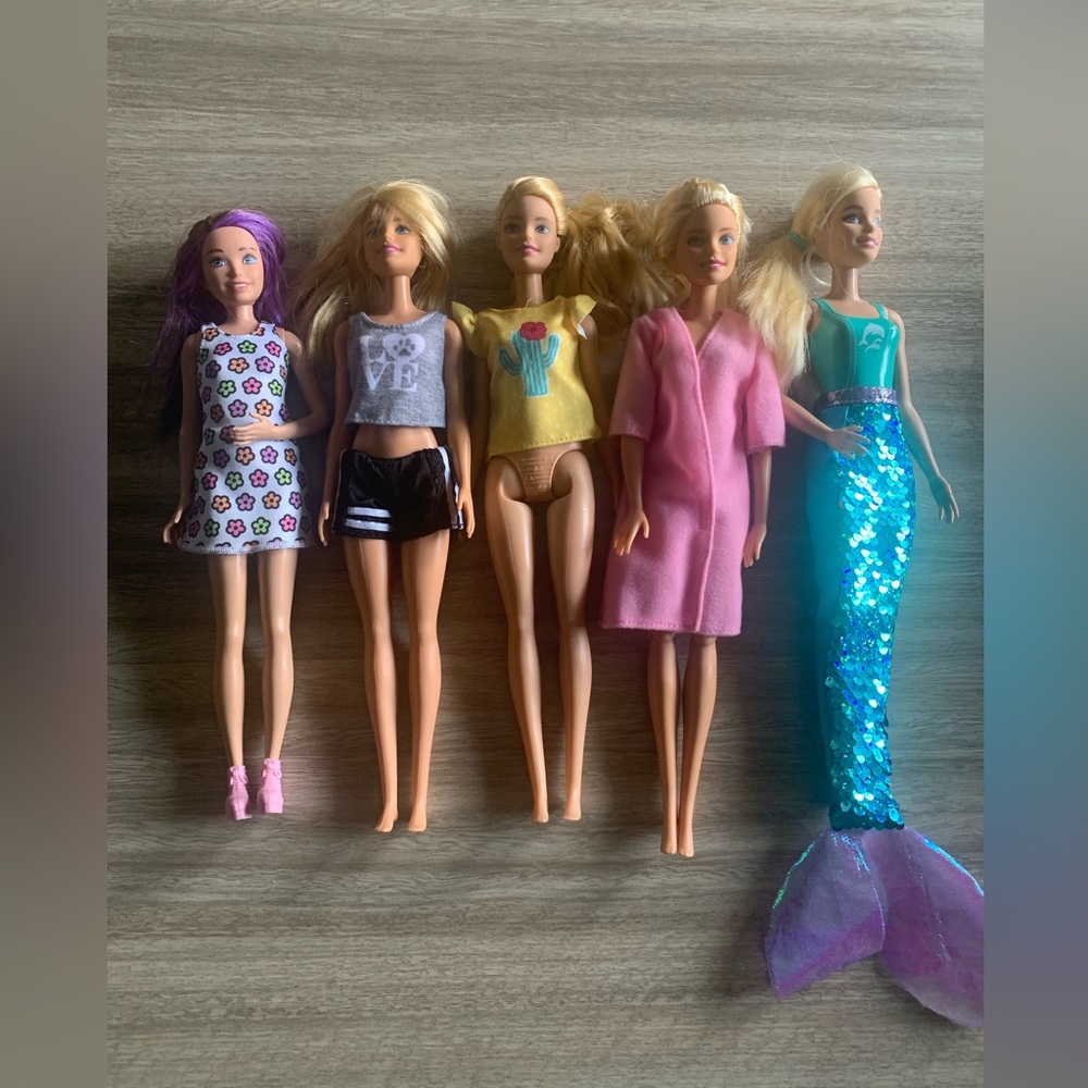Your Choice of Mattel Disney Hasbro Collection Per Barbie Doll at $15.00 Each
